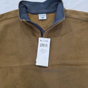 Columbia Sportswear Company All Seasons Pullover Fleece Sweater Men Size XL